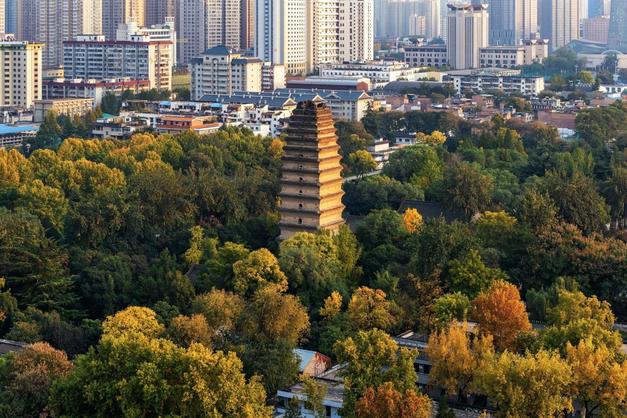 Intercontinental Xi'An North By Ihg Xi'an (Shaanxi) Exterior foto
